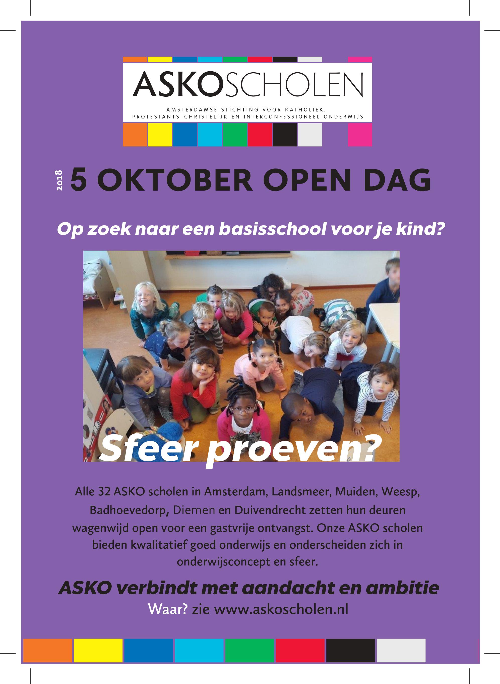 Open dag ASKO scholen